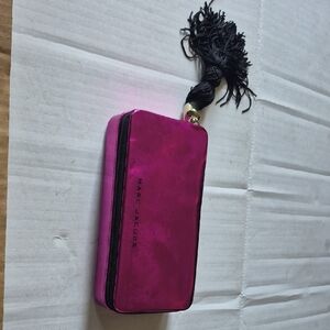 Marc Jacobs Fuchsia Cosmetic Case with Tassel